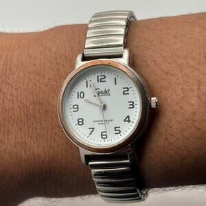Silver men's watch